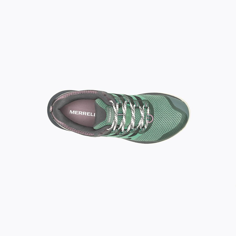 Merrell Antora 3 Gtx Shoe Womens in Pine Green-4