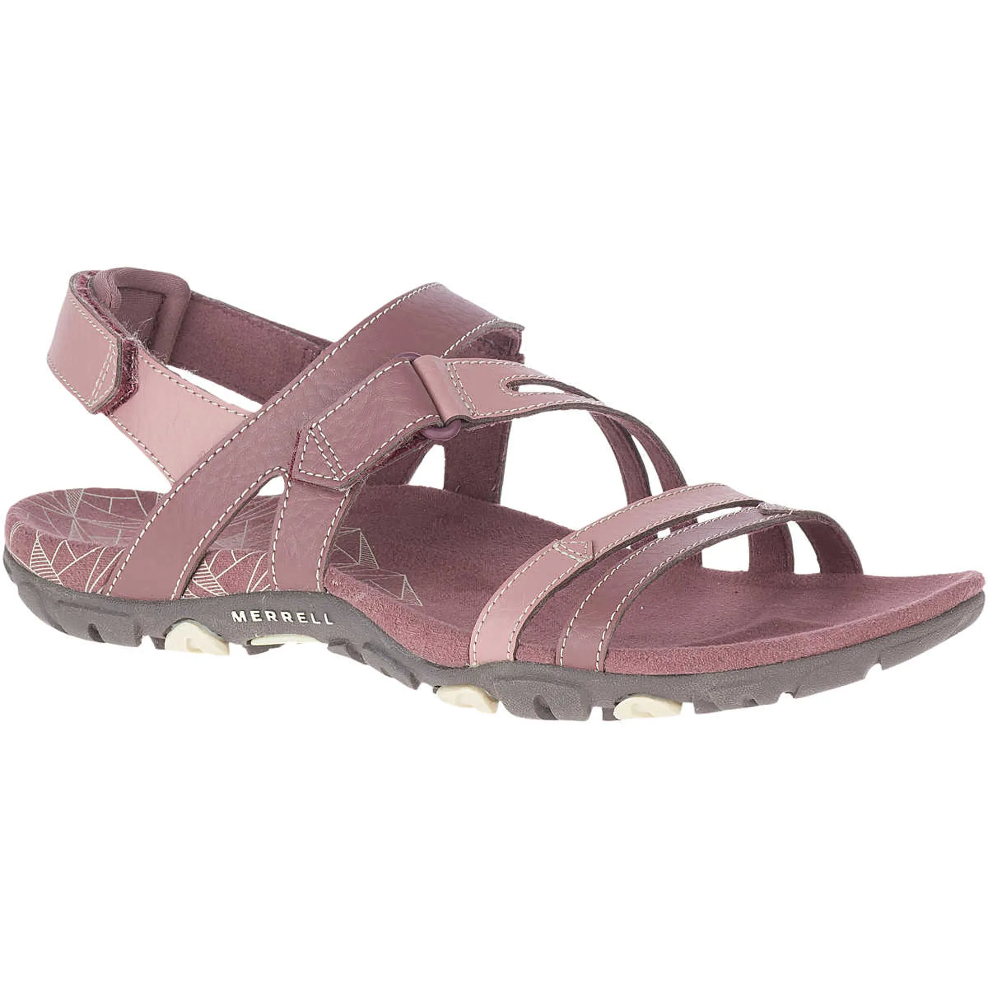 Merrell sandspur rose leather sandals shop
