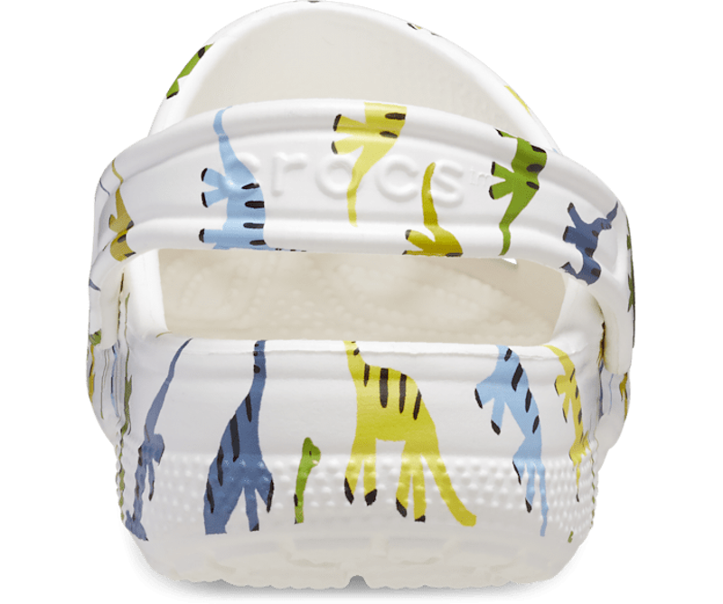 Crocs Classic Character Print Clog Toddler in Dinosaur -5