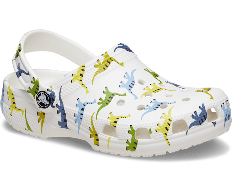 Crocs Classic Character Print Clog Kids in Dinosaur-4