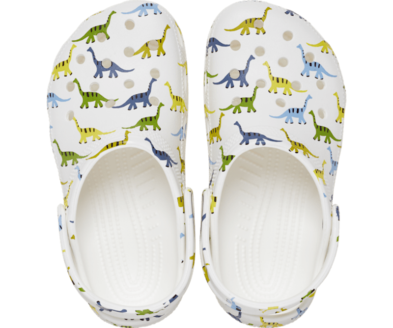 Crocs Classic Character Print Clog Kids in Dinosaur-2