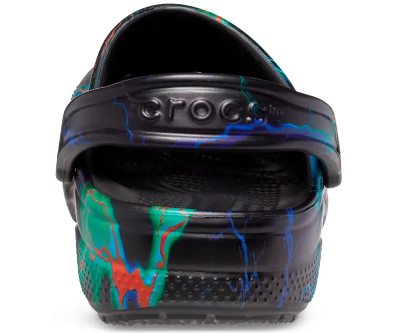Crocs Classic Out of this World II Clog in Black/Lightning Bolt-5