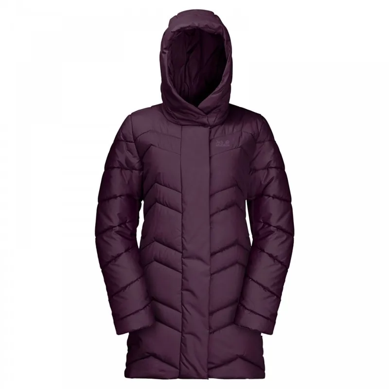 Jack Wolfskin Kyoto Coat Aubergine-4