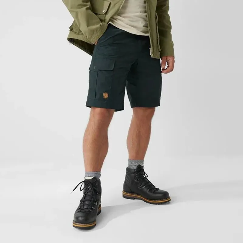 Fjallraven Karl Pro Shorts Mens in  Dark Olive-4