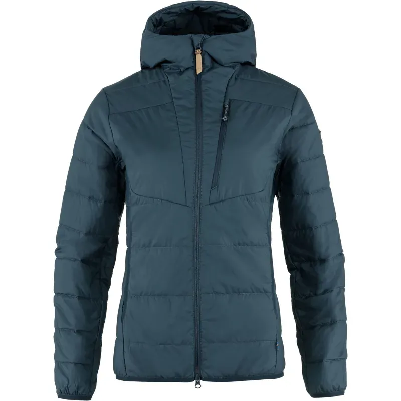 Fjallraven  Keb Padded Hoodie Women's in Mountain Blue