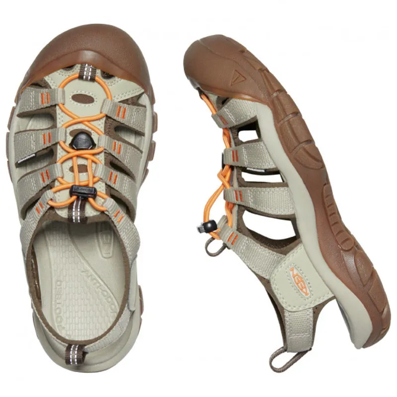 Keen Newport H2 Sandals Womens in Safari/Papaya-3