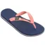 Ipanema Classic Brazil 21 Flip Flops Kids in Coral Navy