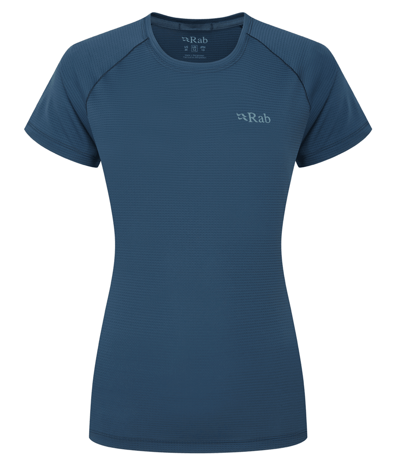 Rab Sonic T-Shirt Women's  in Tempest Blue