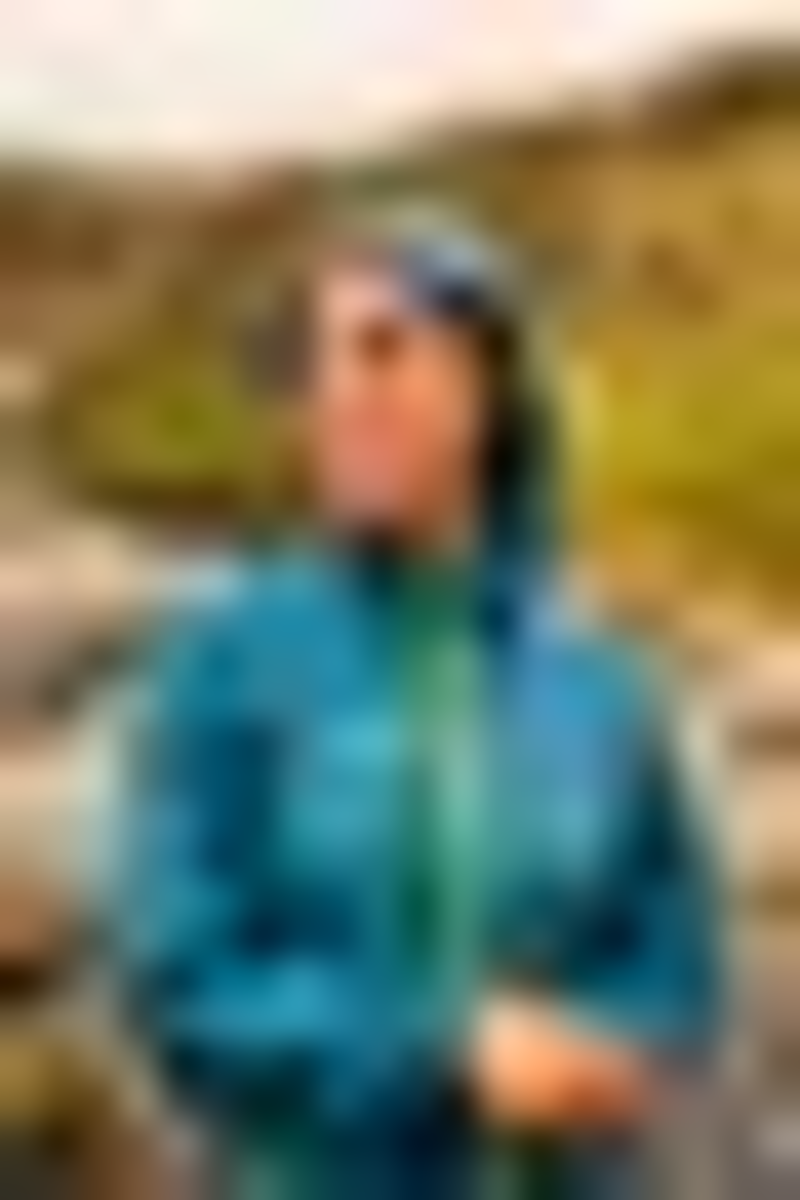 Mac In A Sac Origin 2 Edition Waterproof Jacket  in Teal Camo-1