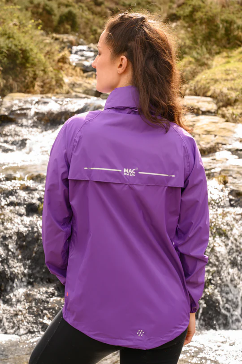 Mac In A Sac  Origin 2 Adult Waterproof Jacket in Purple-1