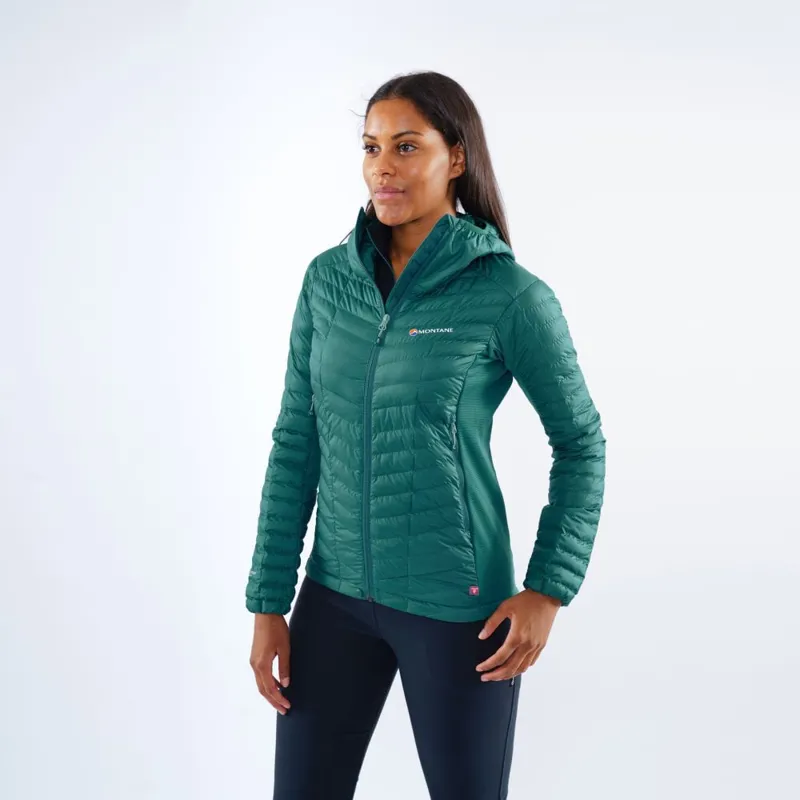 Montane Phoenix Womens Stretch Jacket in Wakame Green-4