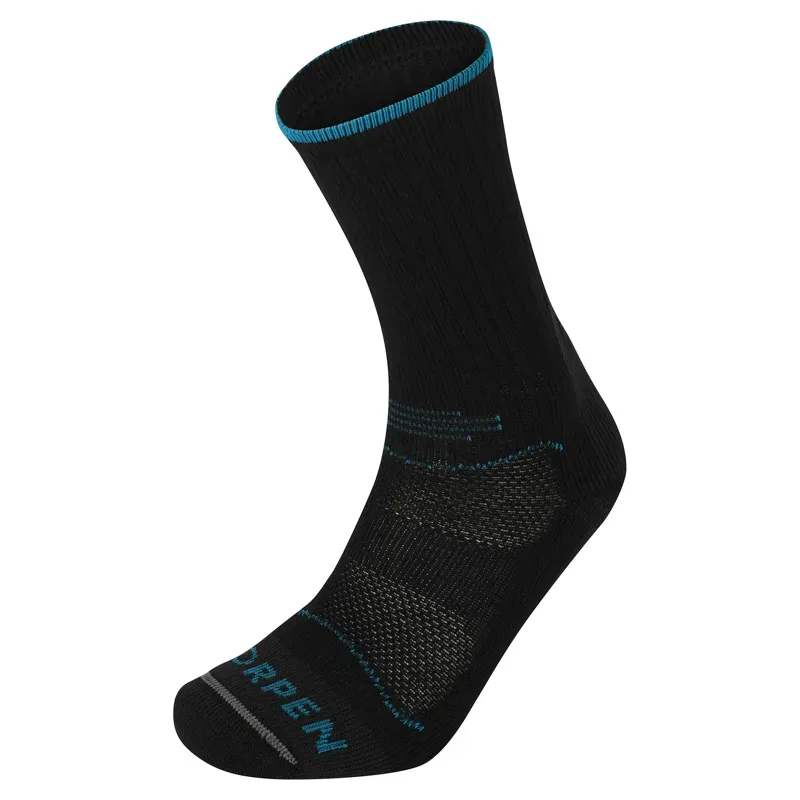Lorpen Light Hiker ECO Socks in Black/Blue