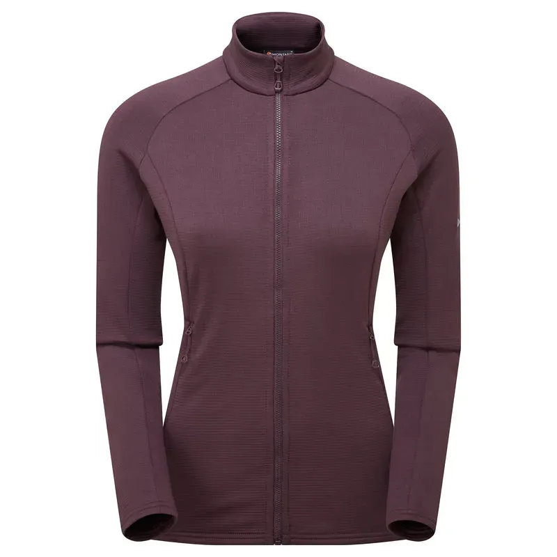 Montane Protium  Fleece Jacket  Womens in Mulberry