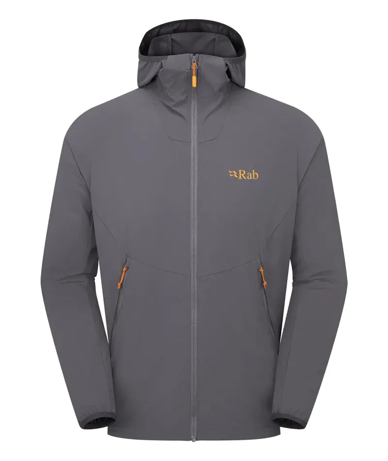 Rab Borealis Hoody Mens in Graphene