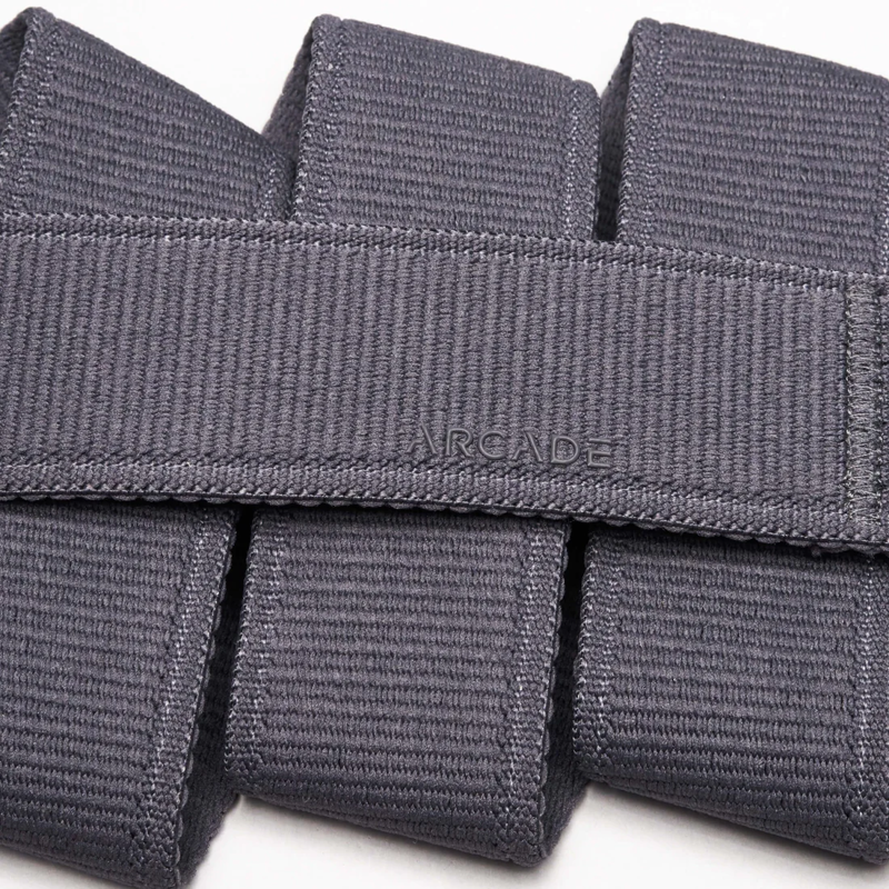 Arcade Atlas A2 Stretch Belt in Charcoal-1