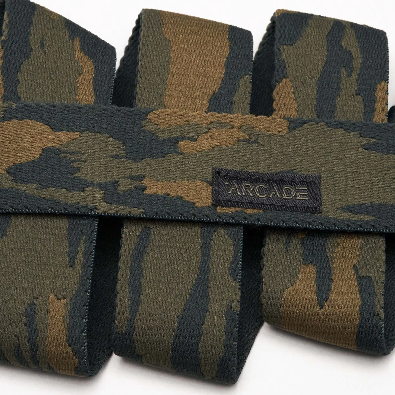 Arcade Terroflage Slim A2 Stretch Belt in Jalapeno/Ivy Green-1