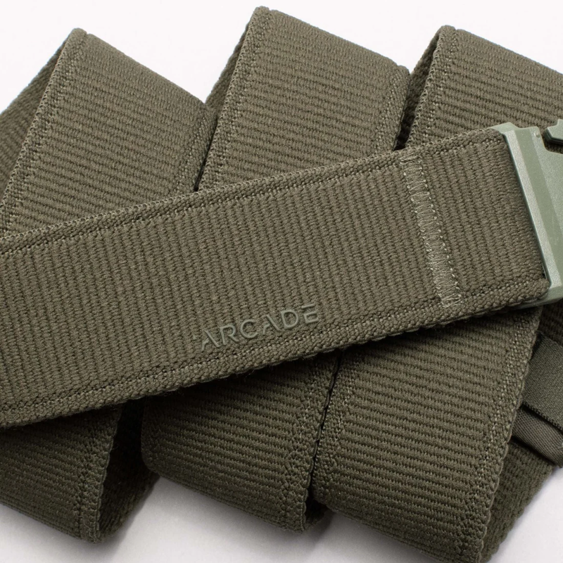 Arcade Atlas A2 Stretch Belt in Ivy Green -1