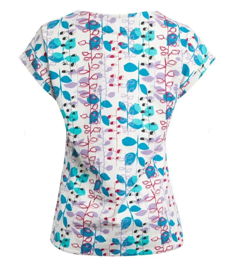 Weird Fish Paw Paw Tee in Pearl Grey-1