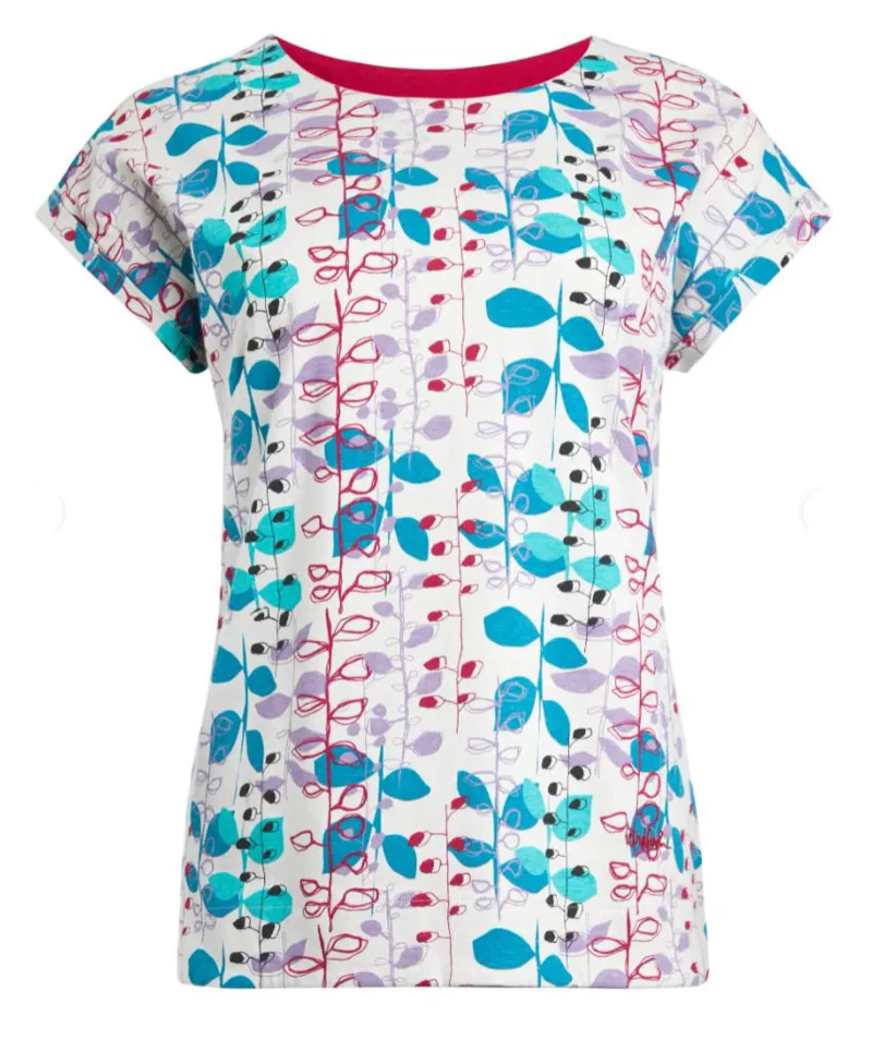 Weird Fish Paw Paw Tee in Pearl Grey
