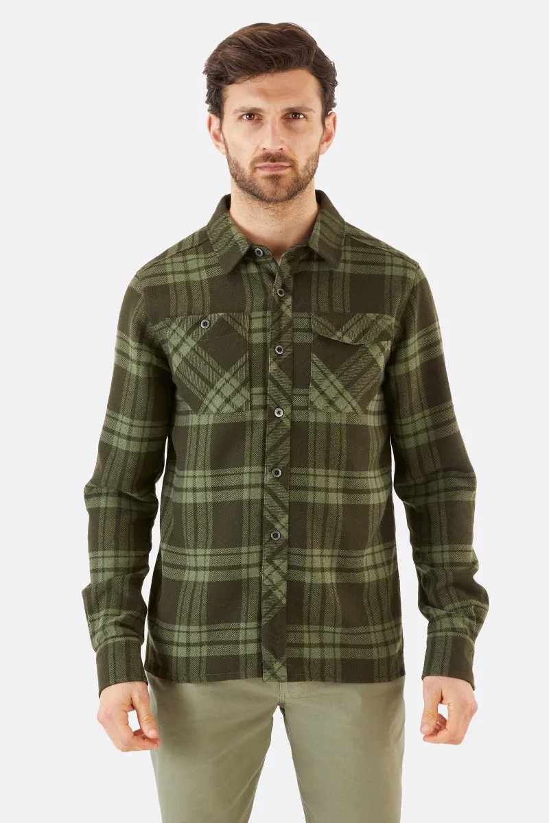 Rab Perimeter Shirt Mens in Chlorite Green