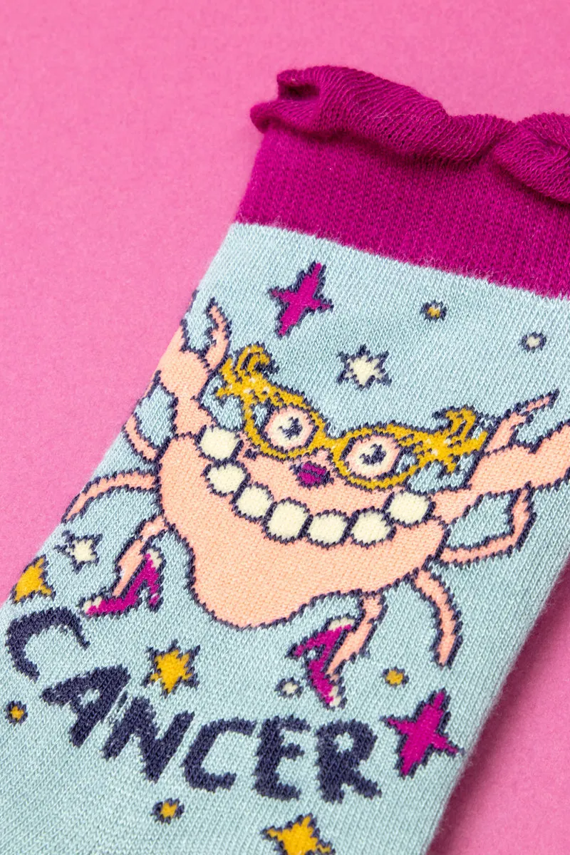 Powder Zodiac Socks Womens Cancer-2