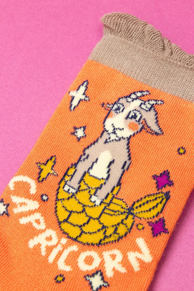 Powder Zodiac Socks Womens Capricorn-2