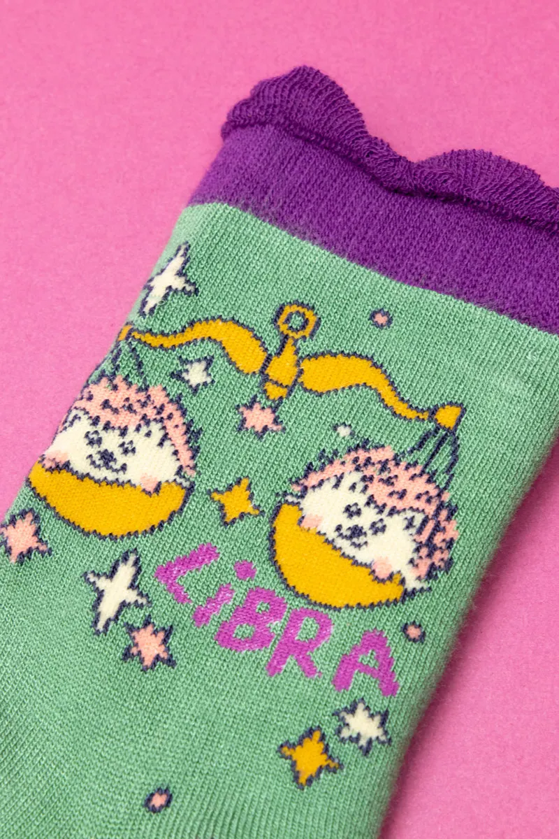 Powder Zodiac Socks Womens Libra-2