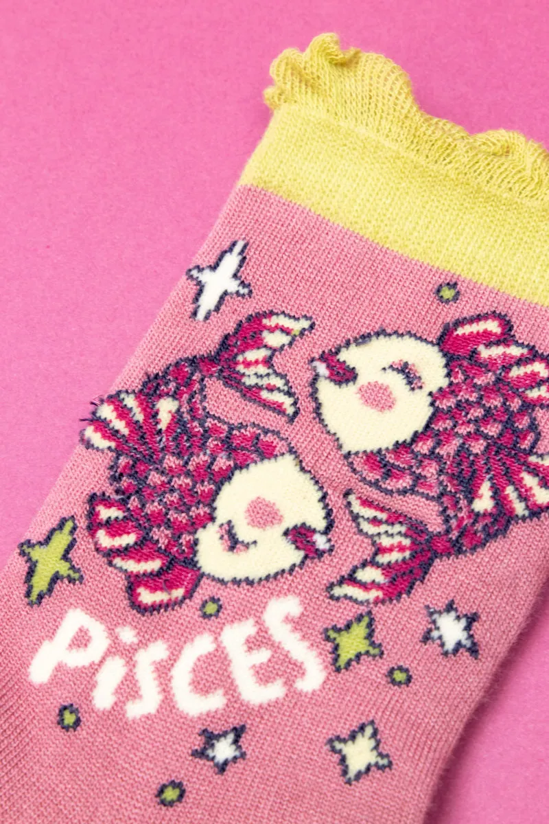 Powder Zodiac Socks Womens Pisces-2