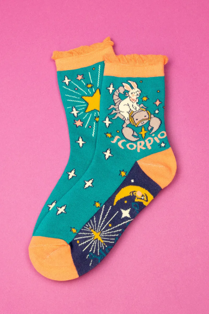 Powder Zodiac Socks Womens Scorpio-1