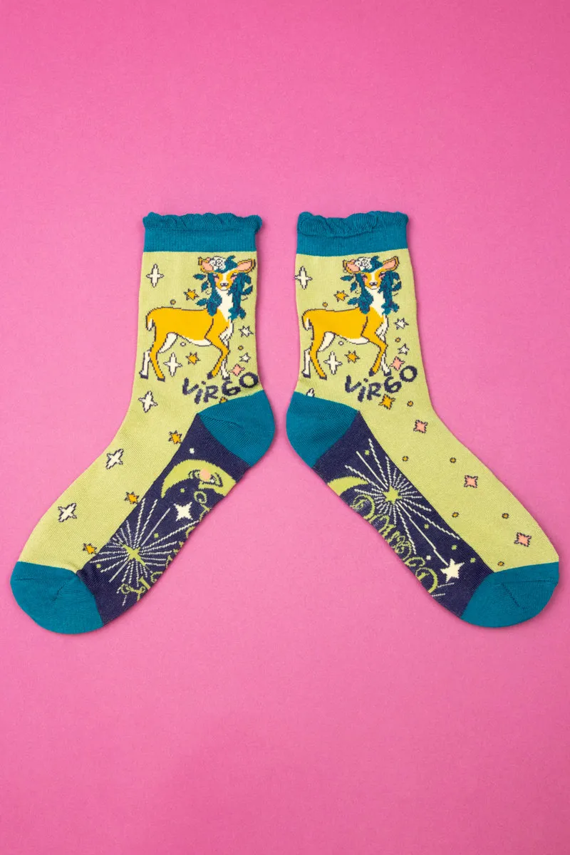 Powder Zodiac Socks Womens Virgo