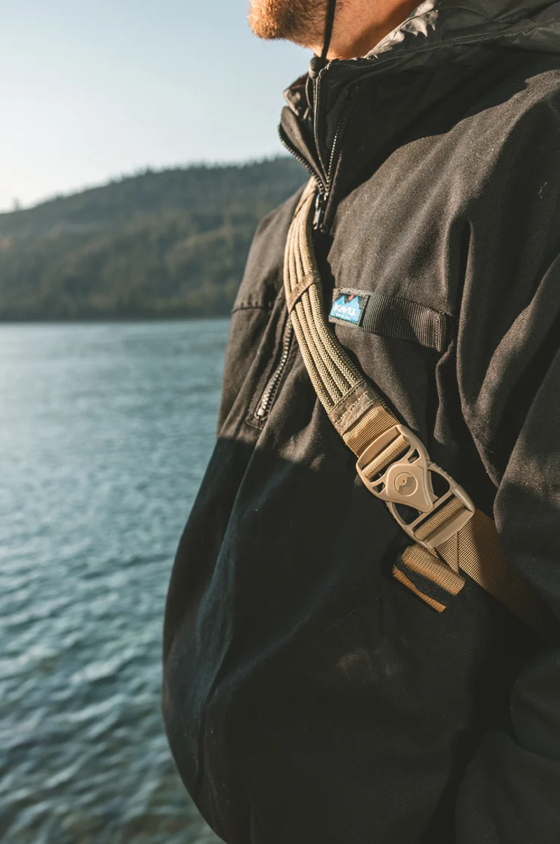 Kavu Rope Sling Bag in Olive Topo-7