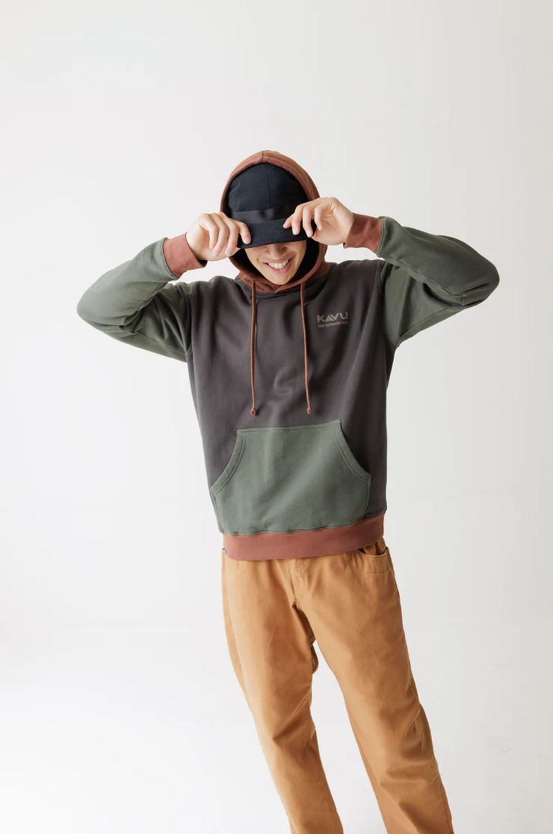 Kavu Take A Hike Hoodie Mens in Roughin It-3
