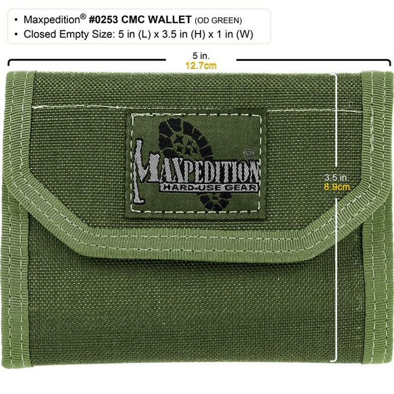 Maxpedition C.M.C. Wallet in Black-1