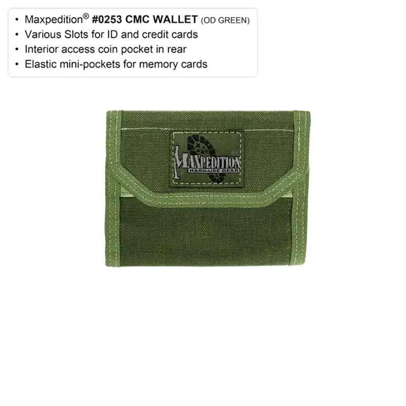 Maxpedition C.M.C. Wallet in Black-3