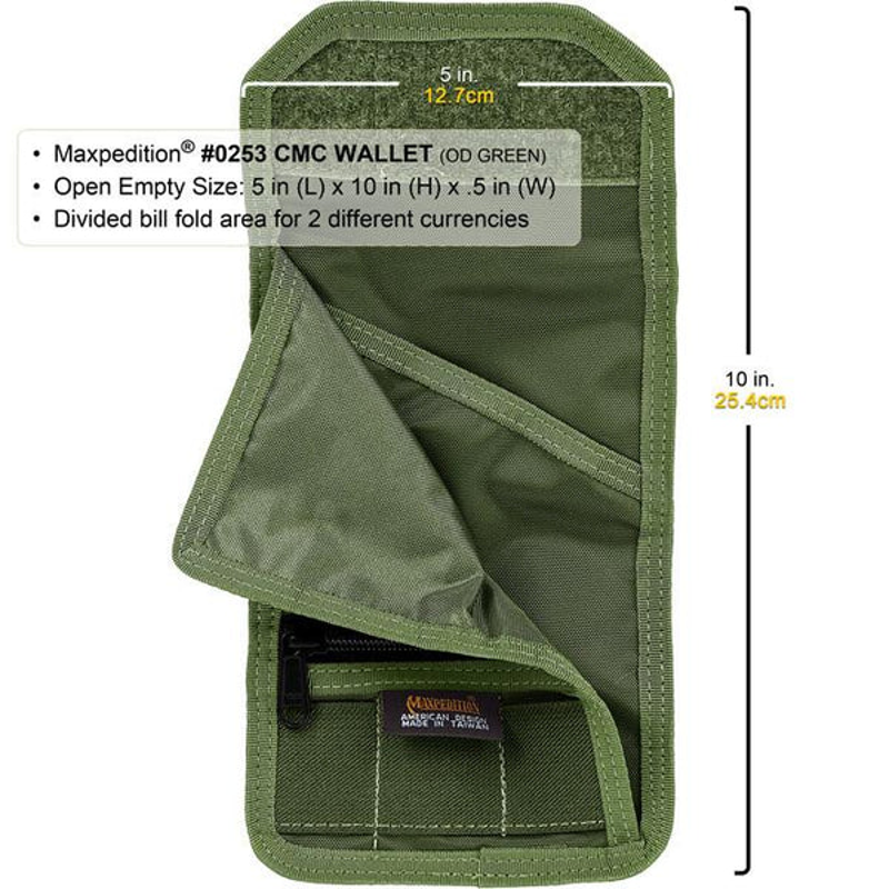 Maxpedition C.M.C. Wallet in Black-4
