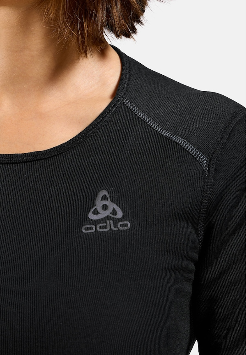 Odlo Active X-warm Themal Top Womens in Black-1