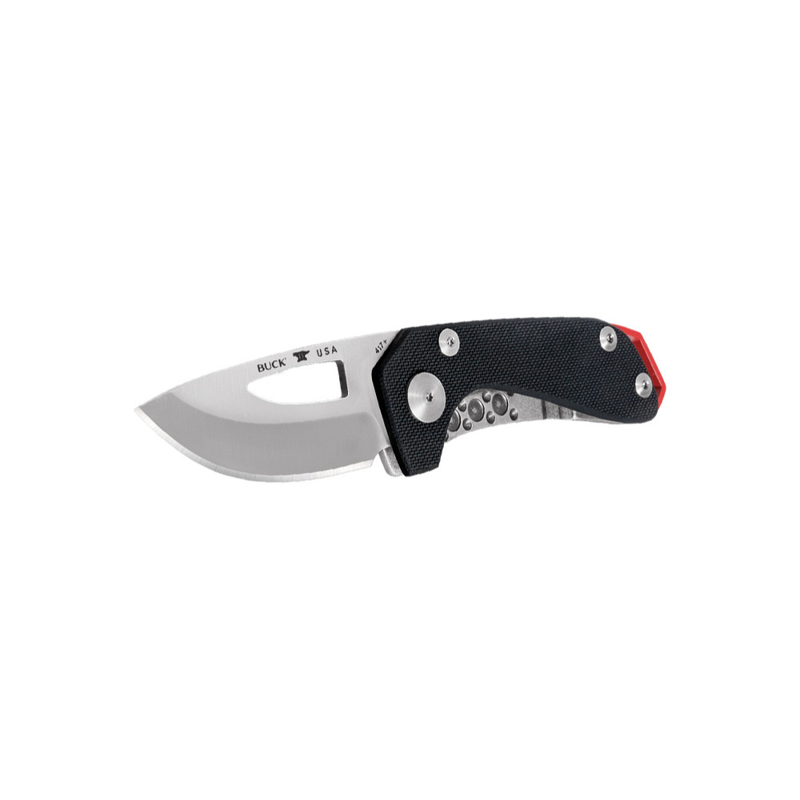 Buck Budgie G10 Black Handle Knife-2
