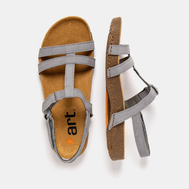 The Art Company I Breathe Sandals Womens in Nobuck Denim-3