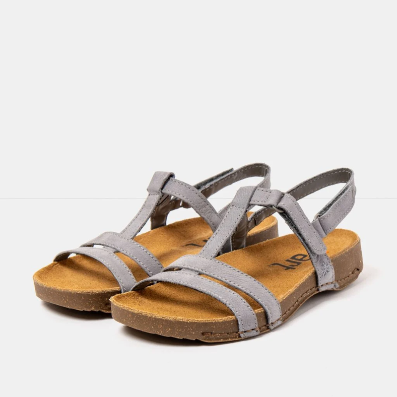 The Art Company I Breathe Sandals Womens in Nobuck Denim-1