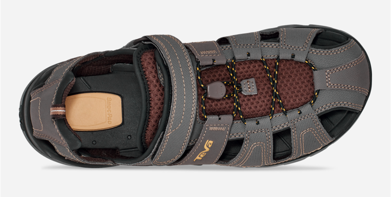 Teva Forebay Sandal Mens in Turkish Coffee-4