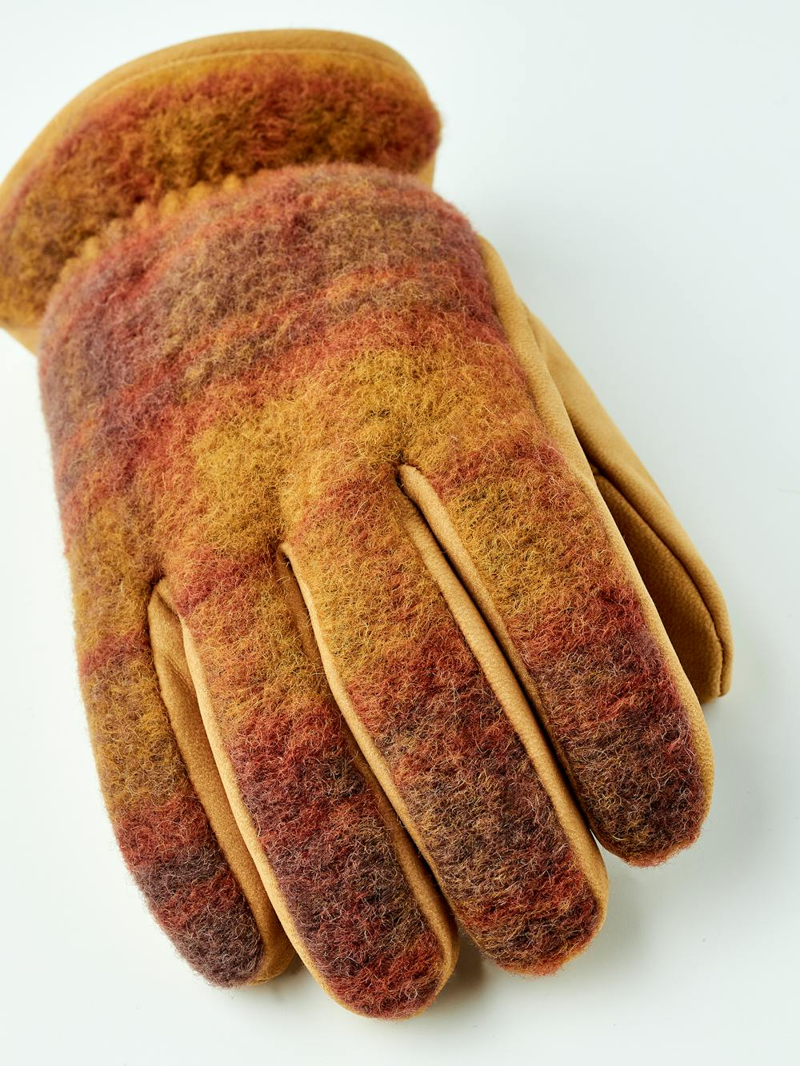 Hestra Noah Glove in Mustard/Multi-1