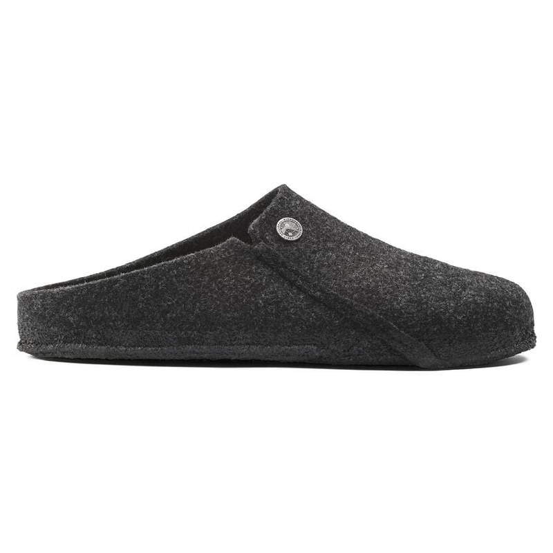 Birkenstock Zermatt Felt Slippers in Anthracite-4