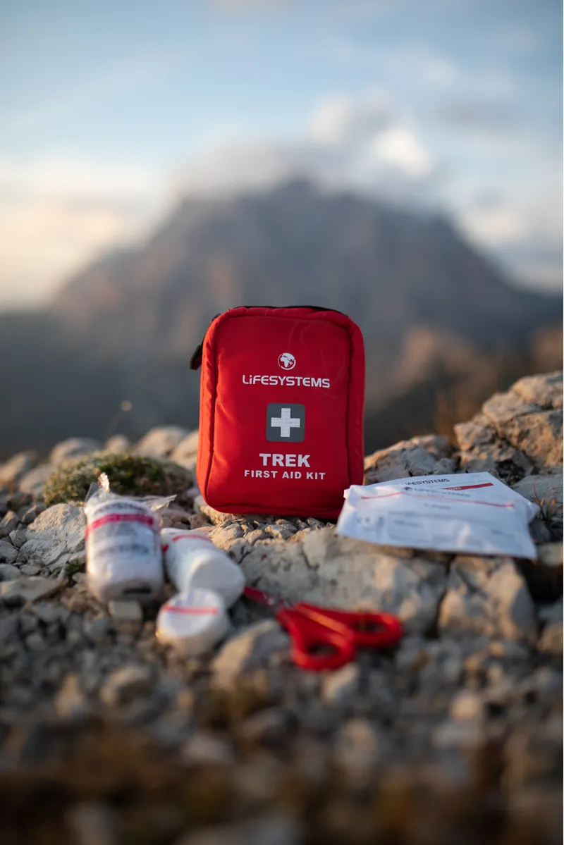 Lifesystems Trek First Aid Kit in Red-5