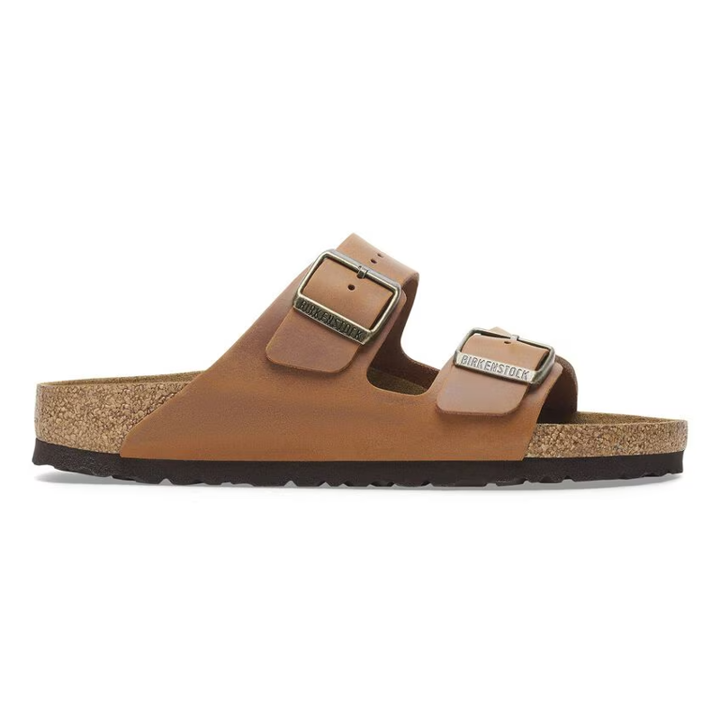 Birkenstock Arizona Oiled Leather in Cognac-6