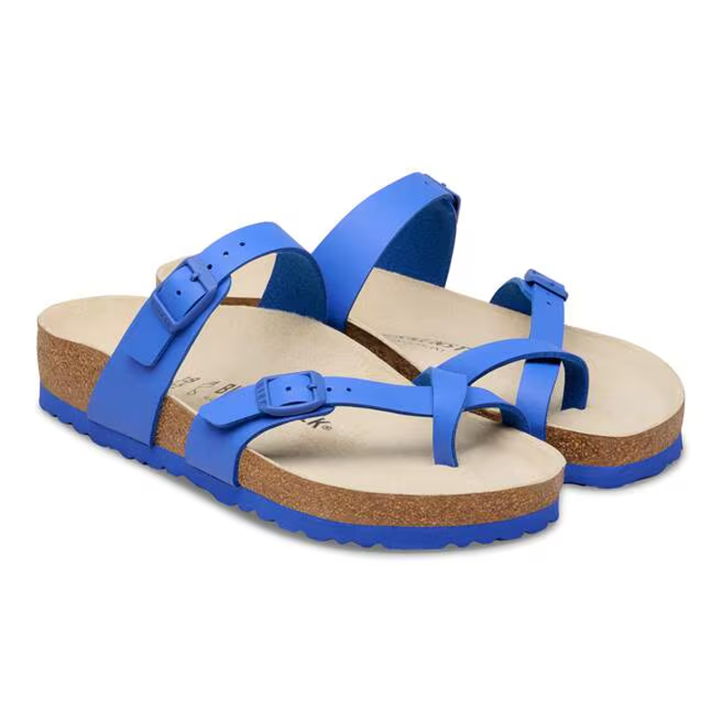 Birkenstock Mayari Birko-Flor in Ultra Blue-4