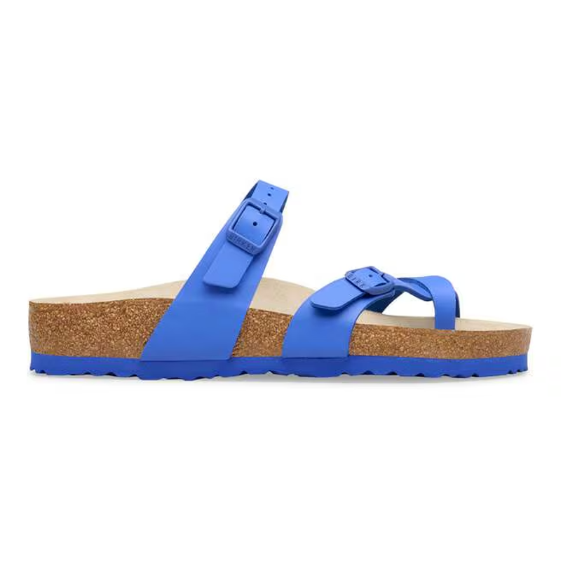 Birkenstock Mayari Birko-Flor in Ultra Blue-2