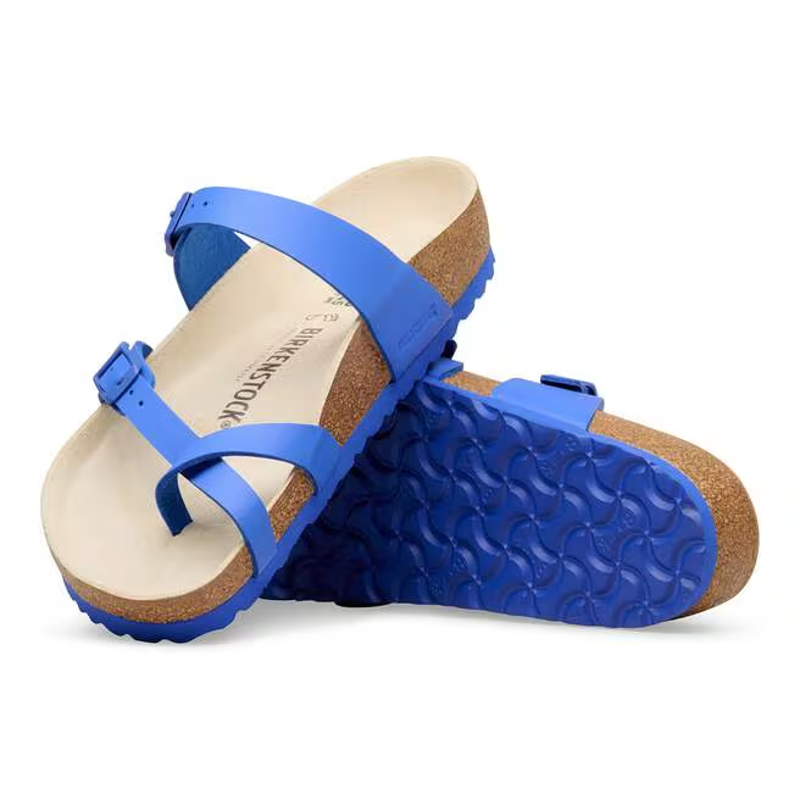 Birkenstock Mayari Birko-Flor in Ultra Blue-3