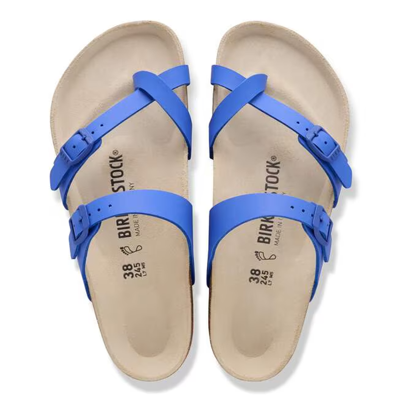 Birkenstock Mayari Birko-Flor in Ultra Blue-1