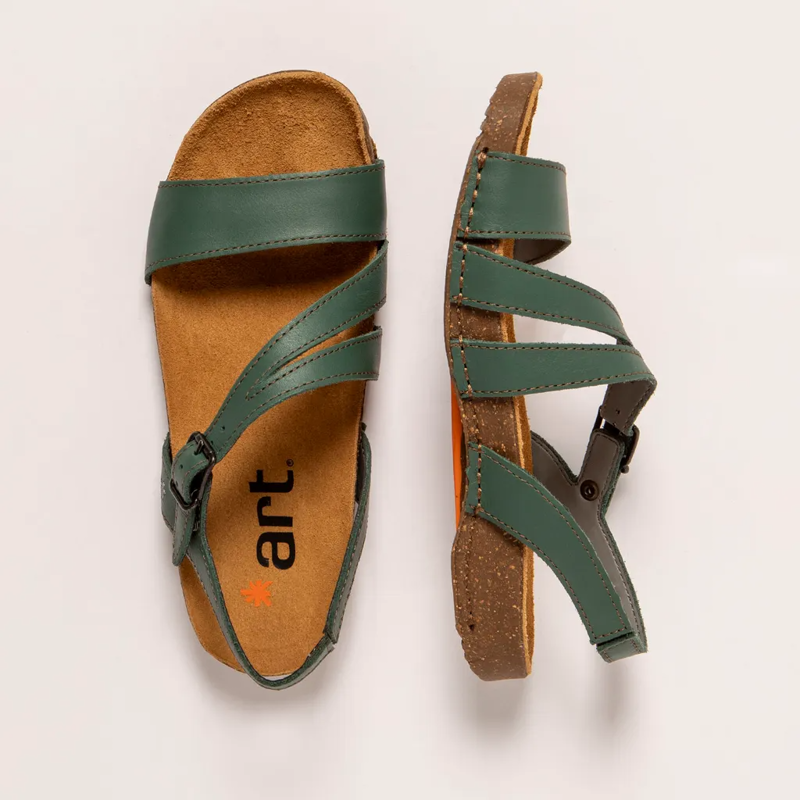  The Art Company 1045 I Breathe Sandals Womens in Nappa Foliage-3