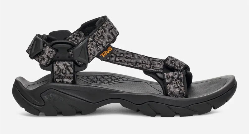 Teva Terra Fi 5 Sandals Mens in Magma Black/Grey
